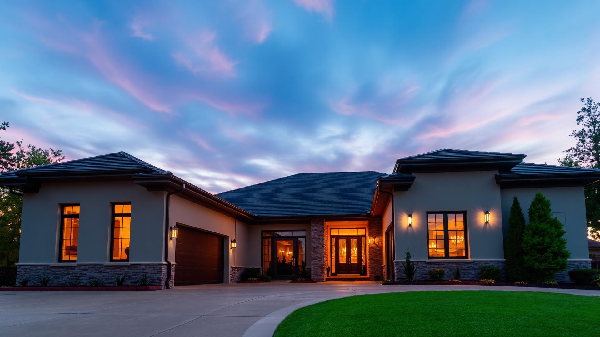 Clean Melbourne home exterior
