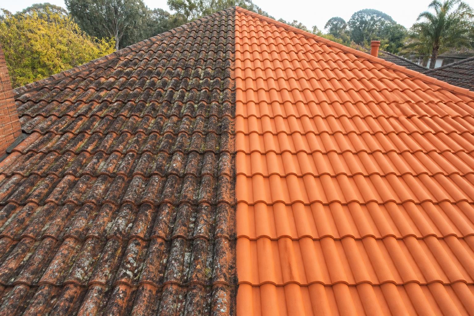 Tile roof · Hawthorn